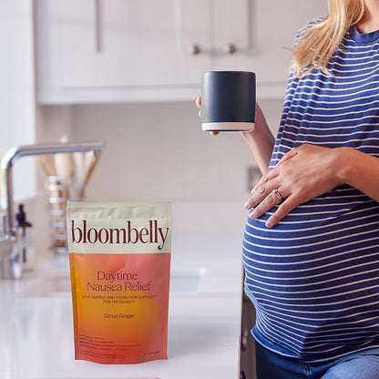 Morning Sickness + Nausea Relief. Electrolytes Hydration Support. Safe Energy Boost + Prenatal Vitamins with Magnesium, Vitamin b6. First Trimester Pregnancy Must Haves 60 Servings