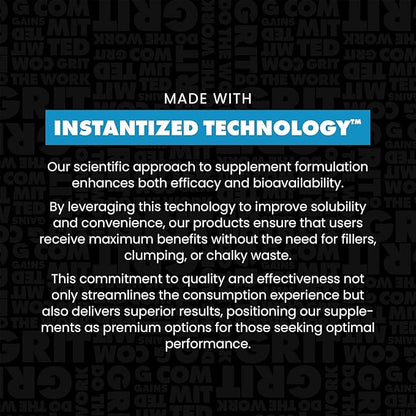 Gains in Bulk Instantized Glycerol Powder, Pre Workout Formula for Muscle Recovery, Pump and Hydration Support, Workout Supplement for Men and Women, Sugar Free, Non-Clumping, Unflavored, 80 Servings