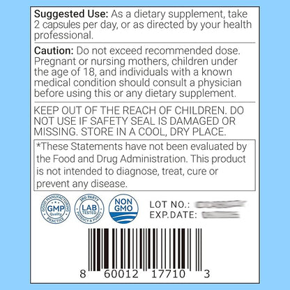 8-in-1 Ashwagandha Supplements with B12 B6 Magnesium Maca Zinc Folate, Cortisol Supplements for Women and Men Supports Stress Relief, Sleep, Energy, Focus(90 Capsules)