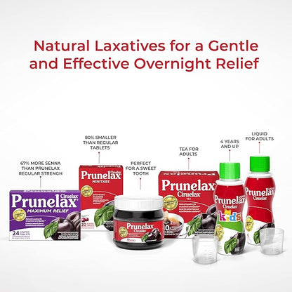 Prunelax Ciruelax Natural Laxative Regular for Occasional Constipation,Tea Bags, Prunes, 10 Bags (Pack of 3)