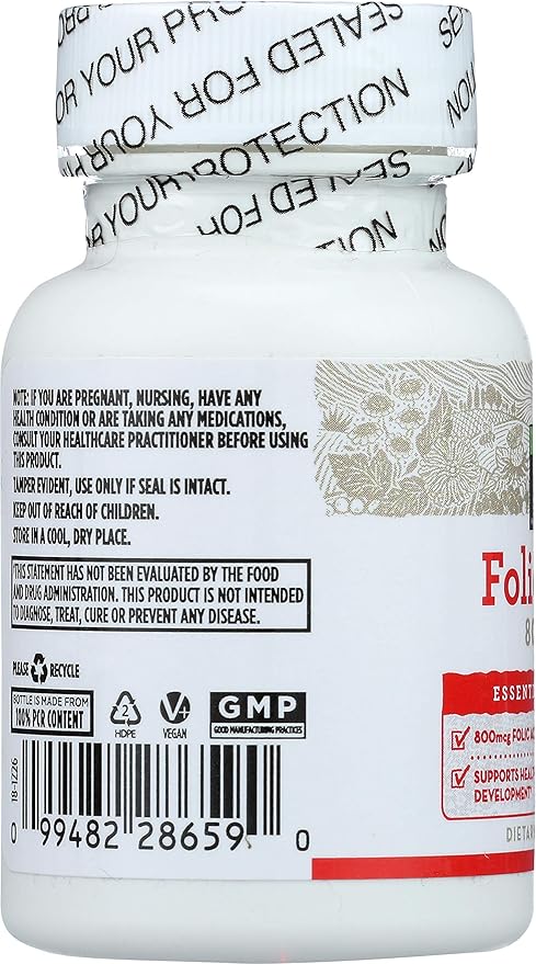 365 by Whole Foods Market, Folic Acid 800mcg, 250 ct