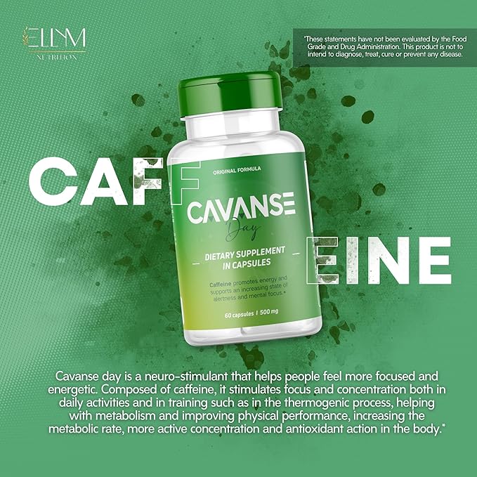 Nootropic Brain Support Supplement Daily Boost with Caffeine