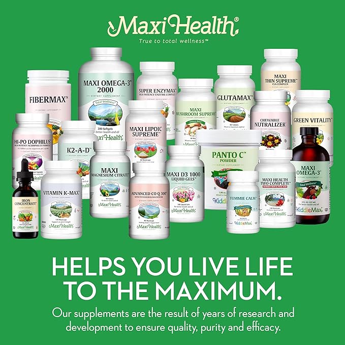 Maxi Health Probiotics for Digestive Health and Gut – 15 Strains, 20 Billion CFU Active Organisms - Probiotics for Men and Women – Daily Probiotic for Digestive Support, 60 Capsules