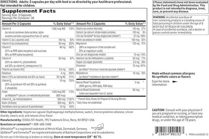 Klaire Labs SFI Health Prenatal & Nursing Multivitamin - Postnatal & Prenatal Vitamins for Women with Iron - Complete Nutritional Support During Preconception, Pregnancy & Breastfeeding (90 Capsules)