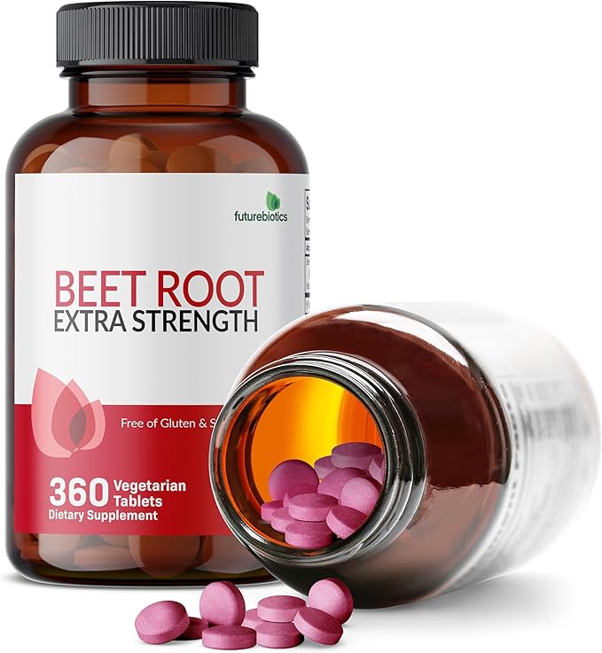 Futurebiotics Beet Root Extra Strength, Non-GMO, 360 Vegetarian Tablets