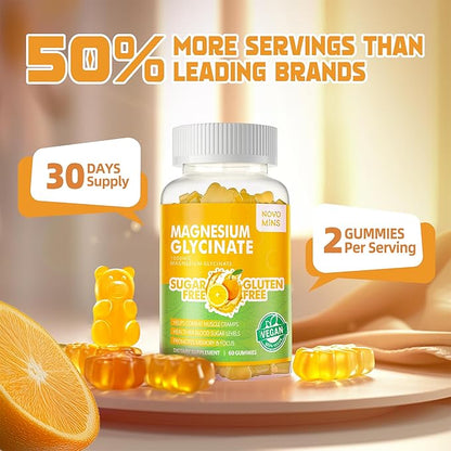 60 CT Magnesium Glycinate Gummies