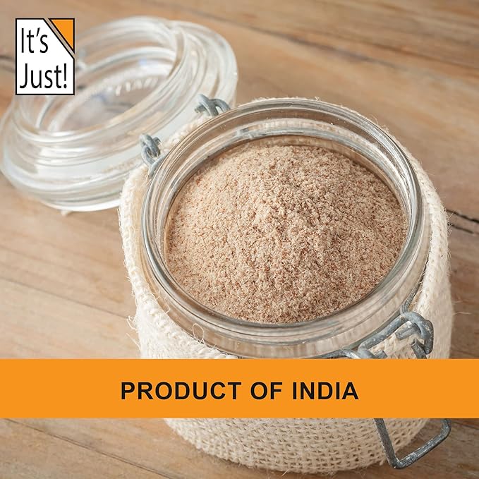 It's Just! - Psyllium Husk Powder, Easy Mixing Dietary Fiber, Cleanse Your Digestive System, Finely Ground Powder, Ideal for Keto Baking, Non-GMO (Unflavored, 24oz (Pack of 1))