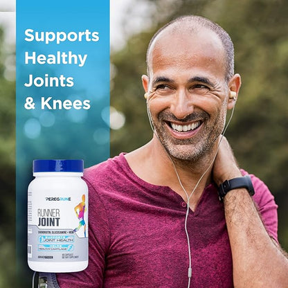 Runner Multivitamin & Joint Support Supplement – Antioxidants, Vitamin B Complex, Probiotics for Health, Energy, Endurance, Recovery - Glucosamine Chondroitin, MSM – GMP Running Supplements