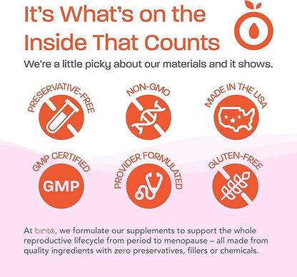 Binto Prenatal Kit - 4-in-1 Supplements for Healthy Mom & Baby - 30 Day Supply - Multivitamin, Probiotics, Iron, DHA, Methylated Folate & Folic Acid - Non-GMO, Gluten-Free, Vegetarian