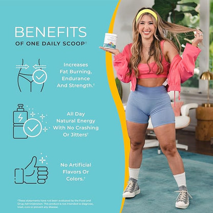 One Sol Pre-Workout for Women, Enhanced Pump & Focus, No Jitters Or Crash, Natural Ingredients, 100% Vegan, Gluten Free & Soy Free, (Gummy Bear)
