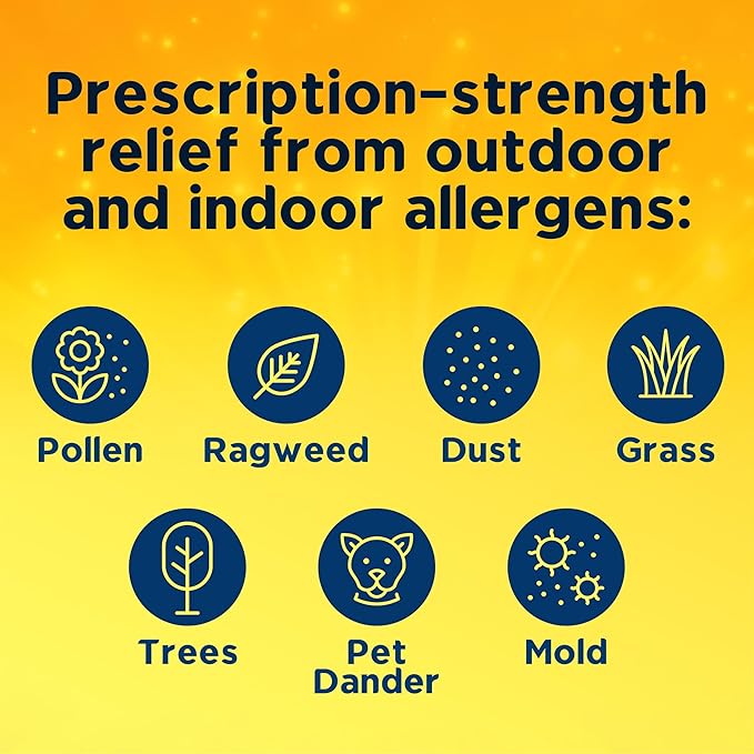 Xyzal Children's 24 Hour Allergy Relief Medicine for Kids, Levocetirizine Dihydrochloride Liquid Antihistamine, Grape, 5 Fl. oz.