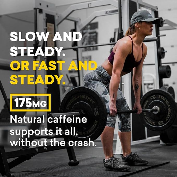 EBOOST POW Natural Pre Workout Powder - 15 Packets, Tropical Punch - Preworkout Energy Booster Gym Supplement Drink Mix for Men and Women - Performance, Joint Mobility Support - Gluten-Free