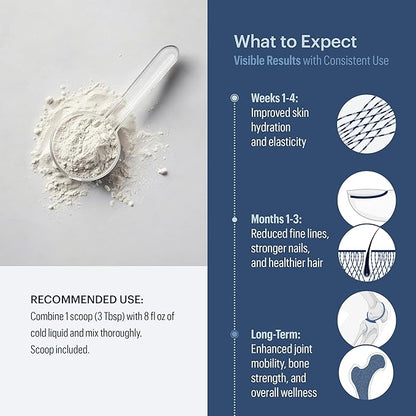 ELYSIUM Cofactor – 4-in-1 Collagen Peptides Powder w/NAD+, Hyaluronic Acid & Vitamin C for Skin, Hair, Nails, Joints & Cellular Health, Collagen Supplements for Men & Women – Unflavored, 28 Servings