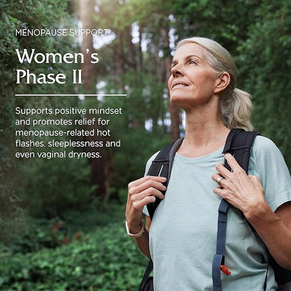 Vitanica Women's Phase II, Menopause Support, Vegan, 90 Capsules