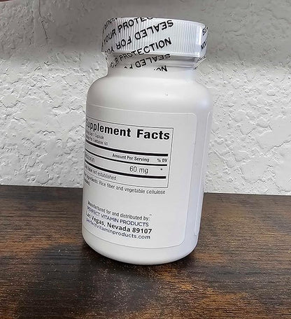 60mg Extra Strength Melatonin MAX - High Dosage Melatonin Ensures Amply Supply Of This Important Hormone - 100% Drug-Free, Vegan, Non-GMO, Gluten-Free (60 Capsules)