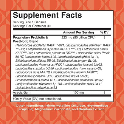 MaryRuth Organics 3-in-1 Daily Health Probiotics for Women | Clinically Tested | Hormone Support & Gut Health Supplement | 50 Billion CFU | Allergen Free | 30 ct