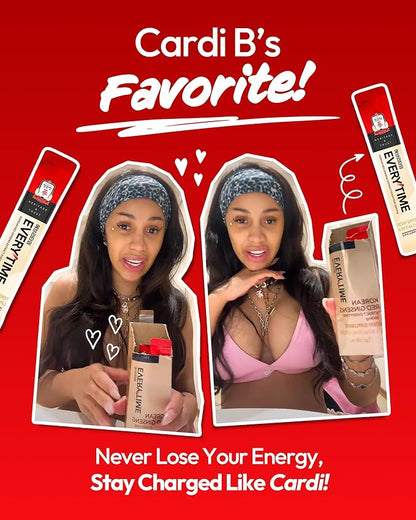 Everytime Korean Red Ginseng Extract 3000mg (Original) - Adaptogen Energy Drink Sugarless Liquid Stick Supplements - Energy Boost & Immune Support, Caffein Free 0.34 Fl Oz (Pack of 30)