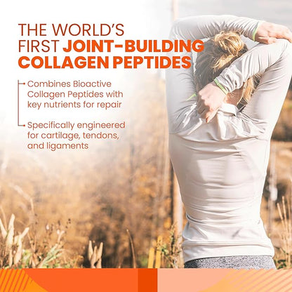 SaltWrap Collagen Synthesis Powder - Collagen Peptides for Joint Recovery with Fortigel & Tendoforte, Collagen for Women, Collagen for Men, Collagen Protein, Supports Tendons, Ligaments, NSF Certified