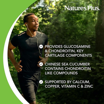 Natures Plus Connect-All - 300 mg Glucosamine Sulfate, 90 Tablets - Gluten-Free - 45 Servings