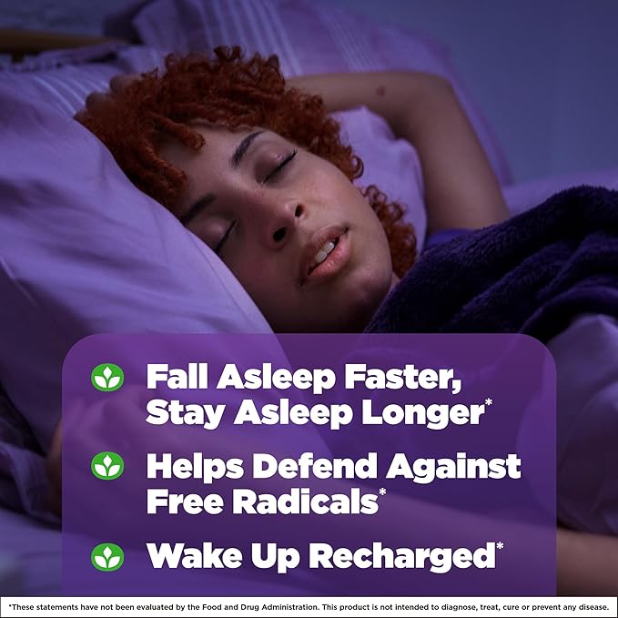 Natrol Melatonin 10mg Sleep Aid Supplement, 80 Count MelatoninMax Gummies, Blueberry Flavor, 10 mg Melatonin Gummies for Occasional Sleeplessness, 80 Day Supply