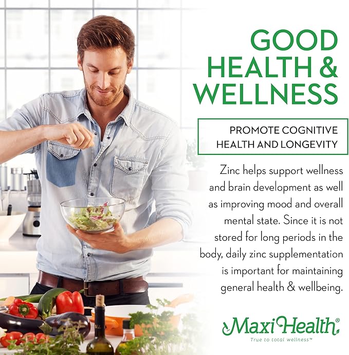 Zinc 30 - Zinc Vitamin with Enzymax for Enhanced Absorption - Highest Potency Immune Support - Glycinate Chelated Zinc Supplements for Adults - Zink Vitaminas - Kosher Made in USA - 100 Count Capsules