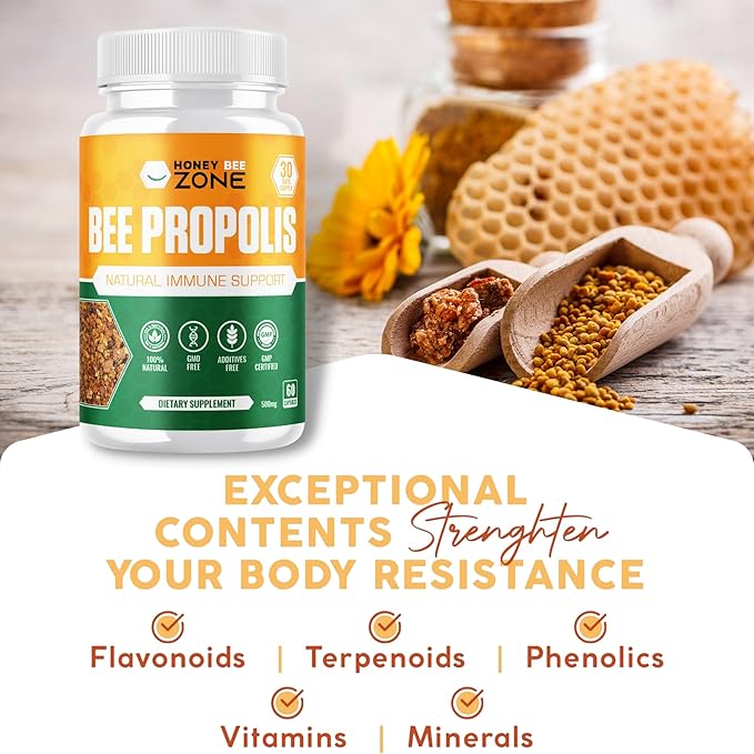 Bee Bread & Bee Propolis Capsules Vitality Pack