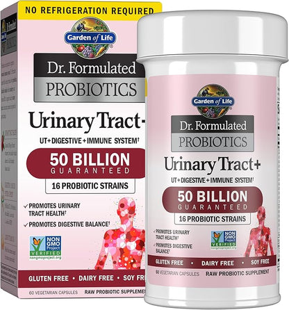 Garden Of Life, Dr. Formulated Probiotics Urinary Tract, 60 Count