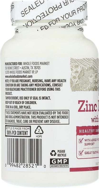 365 Everyday Value, Zinc Lozenge with Vitamin C, 90 ct (Pack of 2)