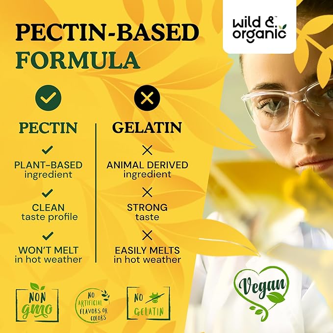 Wild & Organic Maca Root Gummies 1800mg - Yellow, Red, Black Maca Powder Chews for Overall and Mood Support - Peruvian Supplement for Men and Women - 60 Vegan, Non-GMO Gummies