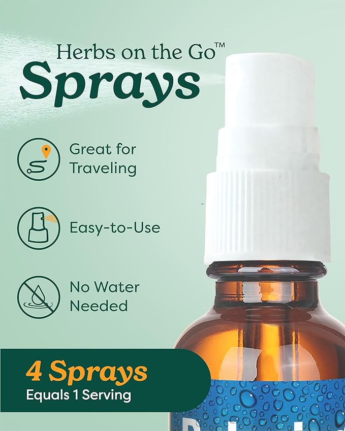 Herb Pharm Soothing Throat Spray Herbal Formula with Echinacea and Propolis, 1 Fl Oz (Pack of 1)