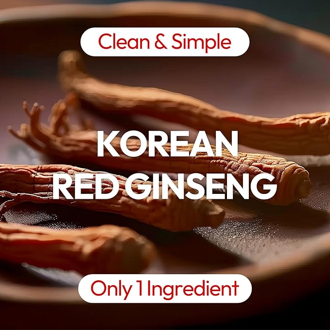 Renewed Korean Red Ginseng Extract Paste (Hong SAM JUNG) - Panax Ginseng Adaptogen Supplements - Energy Boost & Immune Support, Caffeine Free & Gluten Free (240g, 8.47 oz)