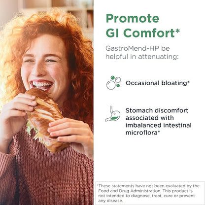 Designs for Health GastroMend HP - Gut Health Supplements - Gut Mucosa Support with Mastic Gum + DGL Licorice + 'Vitamin U' - May Help Occasional Bloating or Upset Stomach - Vegan (120 Capsules)