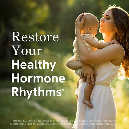 Ovarian Support for Hormone Balance for Women | Healthy Ovulation, Menstrual Cycle & Reproductive Health Support | DIM Supplement with Myo-Inositol & D-Chiro Inositol & Folate Complex | 30 Day Supply