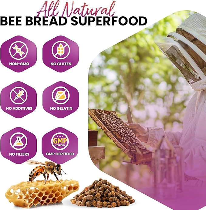 Bee Bread & Bee Propolis Capsules Vitality Pack