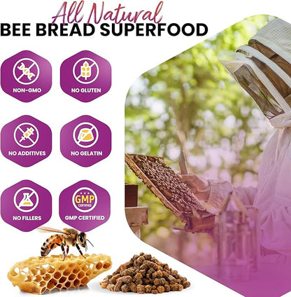 Bee Bread & Bee Propolis Capsules Vitality Pack