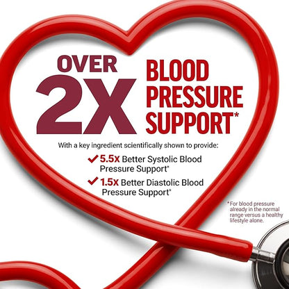 FORCE FACTOR Total Beets Blood Pressure Support Supplement, Beets Supplements with Beets Powder, Great-Tasting Beets Chewables for Heart-Healthy Energy, and Increased Nitric Oxide, 120 Chews, 2-Pack