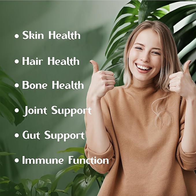 Chicken Collagen Capsules - Type II Collagen Nutritional Supplement for Joint, Skin & Bone Support-Non-GMO, Anti-Aging Supplements with Hydrolyzed Collagen Peptides - 100 Capsules