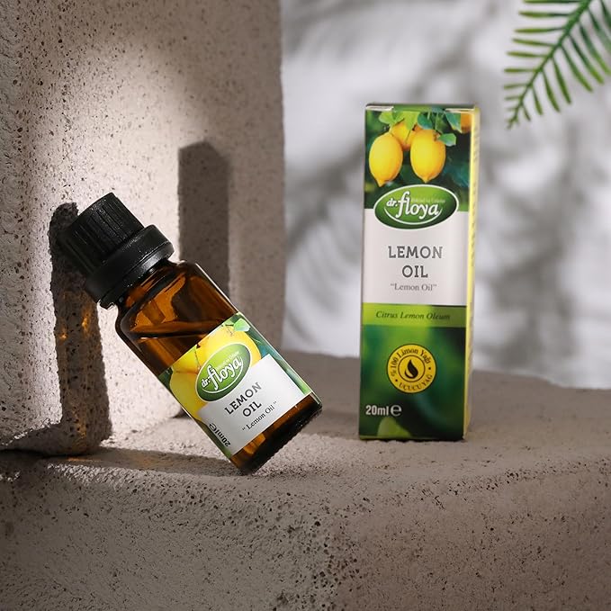 Organic Propolis Extract 30ml & 100% Natural Pure Lemon Essential Oil 20ml | Propolis Alcohol-Free, Immune System Support | DIY, Candle Making for Diffuser