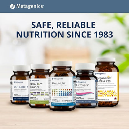 Metagenics UltraFlora Balance Probiotic - Daily Gut Health Supplement* - Offers Digestive & Immune System Support* - Vegetarian, Non-GMO & Gluten-Free - 60 Capsules
