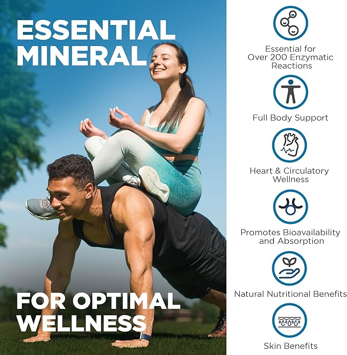 Nutrivein Premium Zinc Gluconate 100mg - 120 Capsules: High-Absorption Zinc Gluconate Supplements for Whole-Body Well-Being - Essential Elements for Wellness
