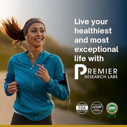 Premier Research Labs Marine Collagen - Marine Collagen Peptides, Hydrolyzed Marine Collagen Powder, Fish Collagen for Women and Men, 5g Collagen Per Serving for Skin, Joint, and Gut Health - 7 Oz
