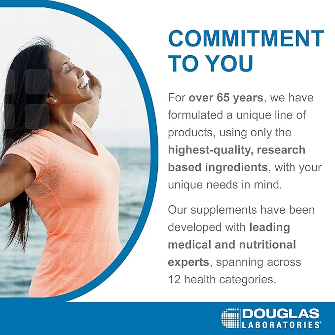 Douglas Laboratories Zinc Picolinate - 50 mg Zinc - For Immune System, Antioxidants & Skin - Trace Mineral Supplement - 100 Capsules