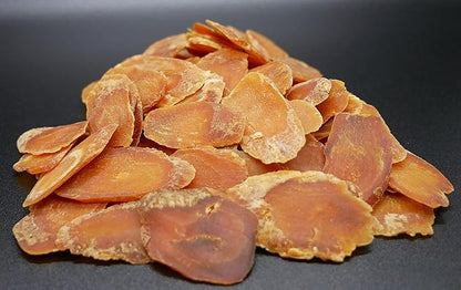Red Panax Ginseng Slices | 6 Year Old Whole Roots | Korean Red Ginseng | Premium Grade, Very Large | High Ginsenosides for Energy, Health and Performance for Men & Women (Slices)