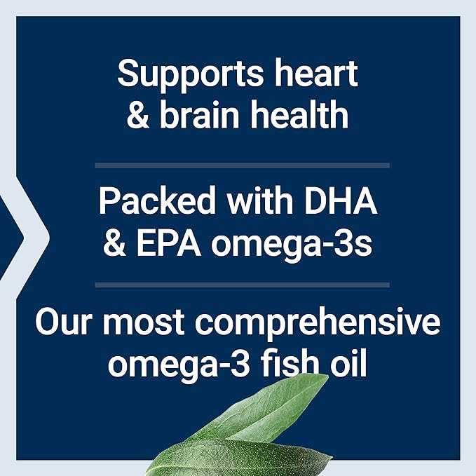 Life Extension Super Omega-3 (Fish Oil) Plus EPA/DHA With Sesame Lignans, Olive Extract, Krill and Astaxanthin (Packaging May Vary), Lemon, 120 Count