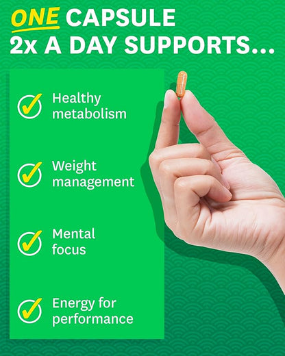 Zenwise Health Green Tea Extract with Green Coffee Bean Extract - Vegan Skin & Heart Support + Brain Health & Memory Boost - 120 Count