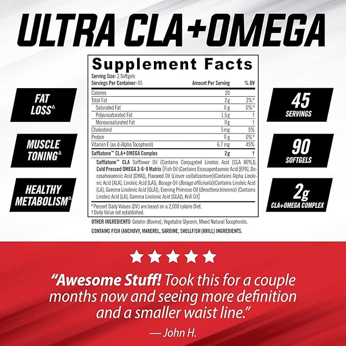 iSatori L-Carnitine LS3 Pink Lemonade 1500mg (32 Servings) & iSatori Ultra CLA (90 Softgels)