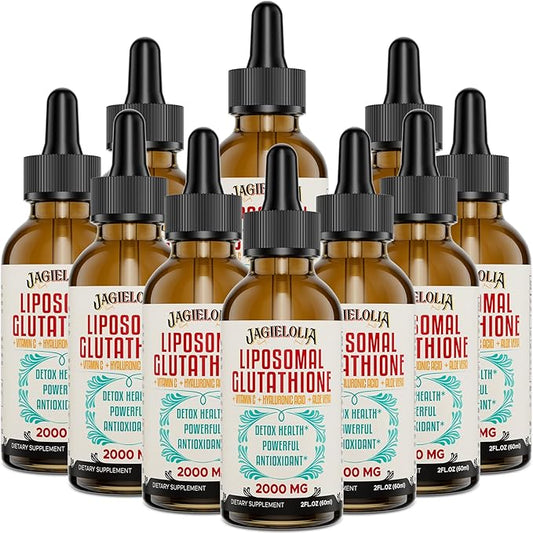 2000MG Liposomal Glutathione Liquid, Made in The USA, Glutathione Supplement with Antioxidant Complex - Immune System, Energy, Aging Defense, High Absorption, 20 Floz