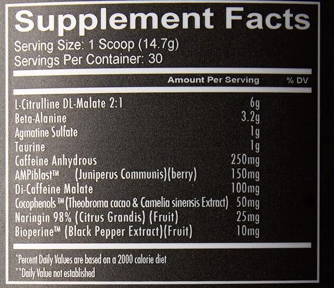 REDCON1 Total War Pre Workout, Strawberry Mango - L Citrulline, Malic Acid, Green Tea Leaf Extract for Pump Boosting Pre Workout for Women & Men - 3.2g Beta Alanine to Reduce Exhaustion, 30 Servings