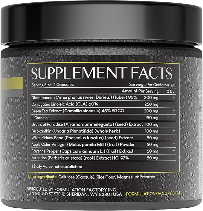Melt Mode 10-in-1 Wellness Supplement with Green Tea Extract, L-Carnitine, CLA, Glucomannan & More (120 Capsules - 2 Month Supply)
