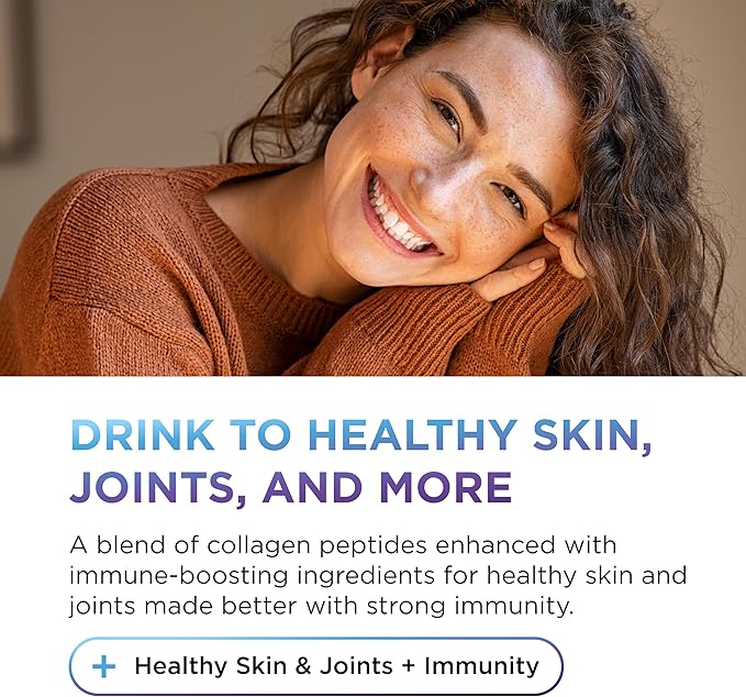 DR. EMIL NUTRITION Collagen Peptides Powder Plus Gut Health Supplement - Collagen Powder for Women with Colostrum & Probiotics for Gut Support & Immunity - Collagen Supplements for Hair, Skin & Nails